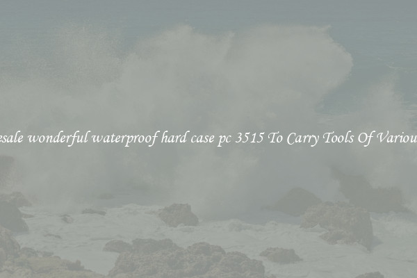 Wholesale wonderful waterproof hard case pc 3515 To Carry Tools Of Various Sizes
