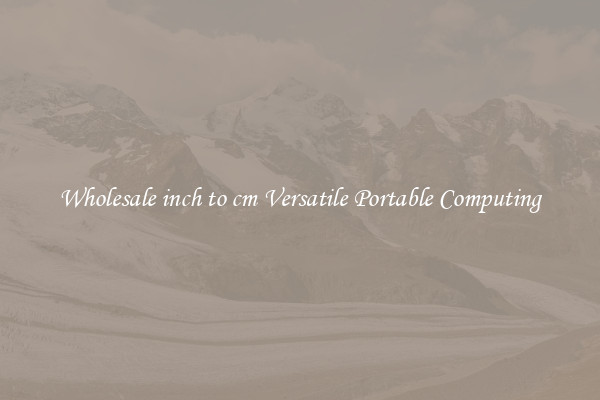 Wholesale inch to cm Versatile Portable Computing