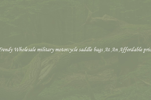 Trendy Wholesale military motorcycle saddle bags At An Affordable price