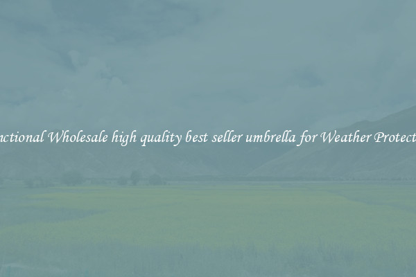 Functional Wholesale high quality best seller umbrella for Weather Protection 